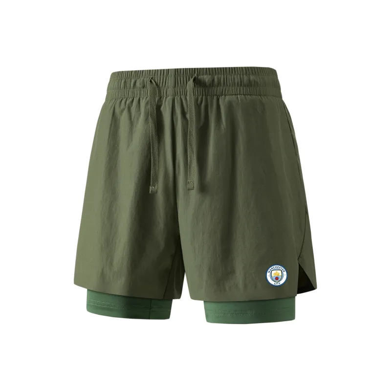 Manchester City F.C. Basketball Shorts Unisex-4