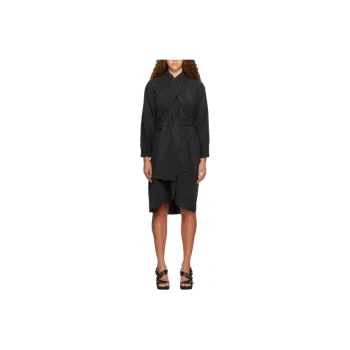 Lemaire Long Sleeved Dress Women's Black