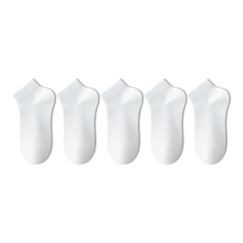 LUOLIAN Ankle Socks Men's 5 Pack-1