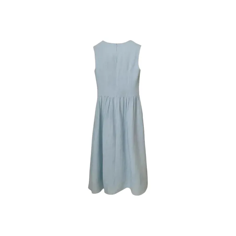 SKYA Sleeveless Dresses Women's Blue-1