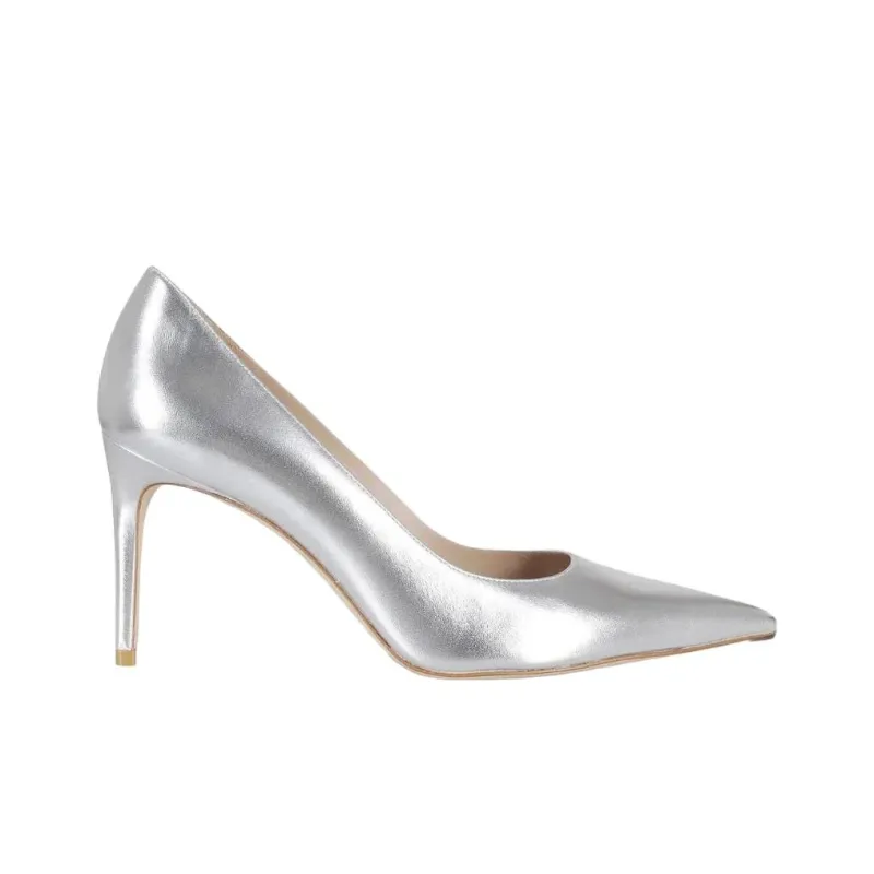 Stuart Weitzman/SW Slim Heel High Heels 8.5cm Women's Silver-1