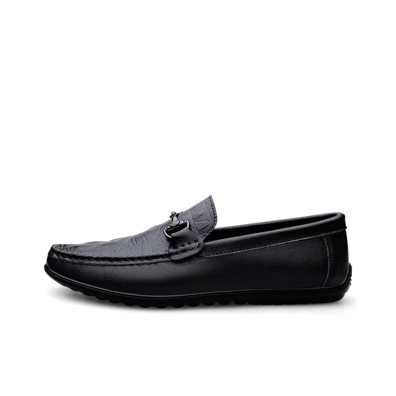 BAGE Gommino Loafers Unisex Brown-0