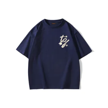 TONYKRZ T Shirts Unisex Navy Blue