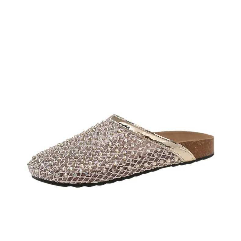 WUJI Slip Resistant Abrasion Resistant Closed Toe Slippers Women's-0