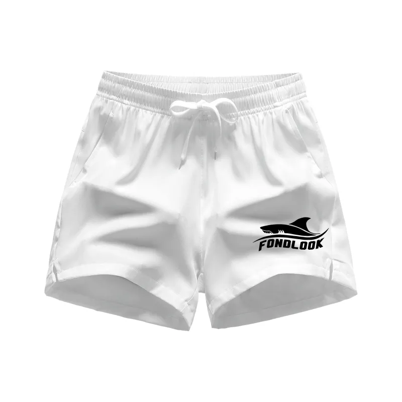 FONDLOOK Casual Shorts Unisex-2