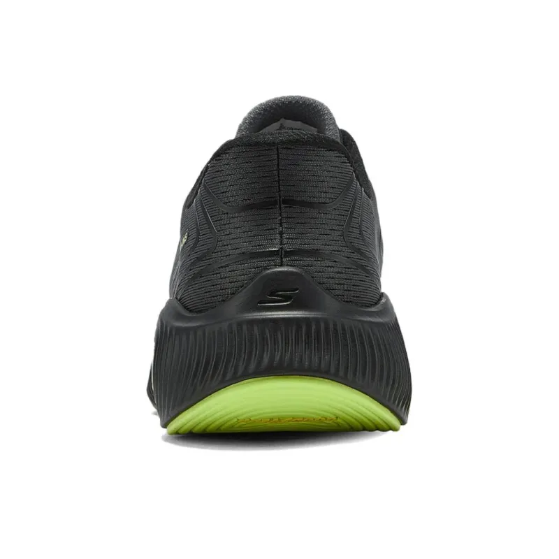 Skechers Slip ins Anti Slip Wear Resistant Low Top Running Shoes Men's Black-3