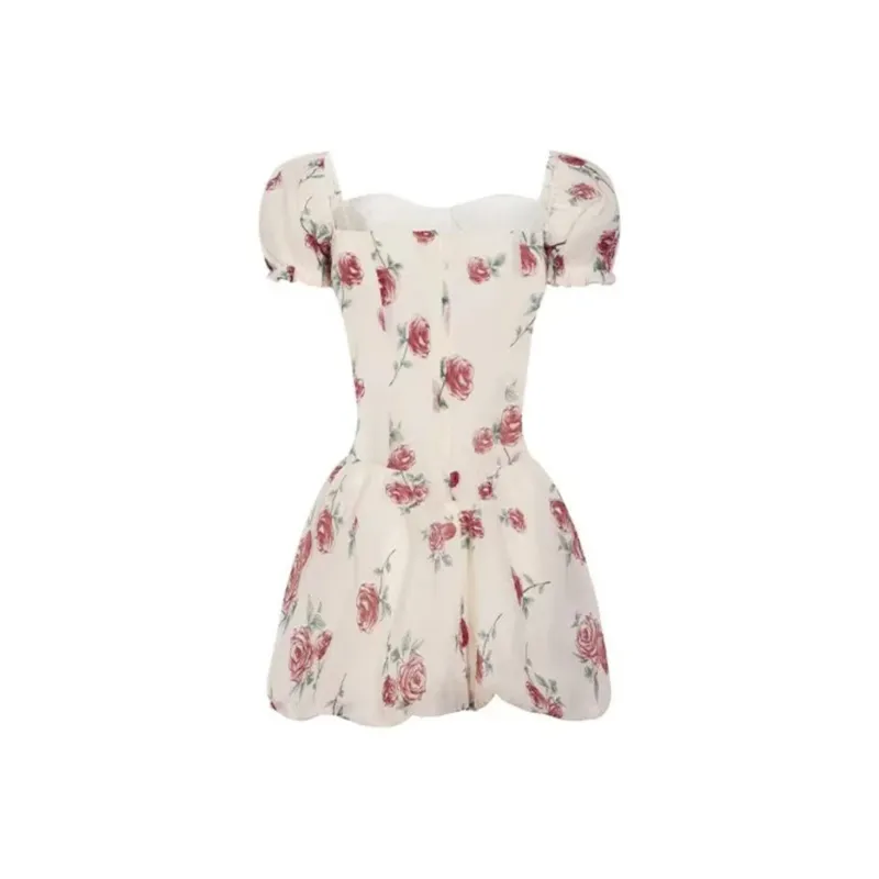 GUOZHEN Short Sleeved Dress Women's-1