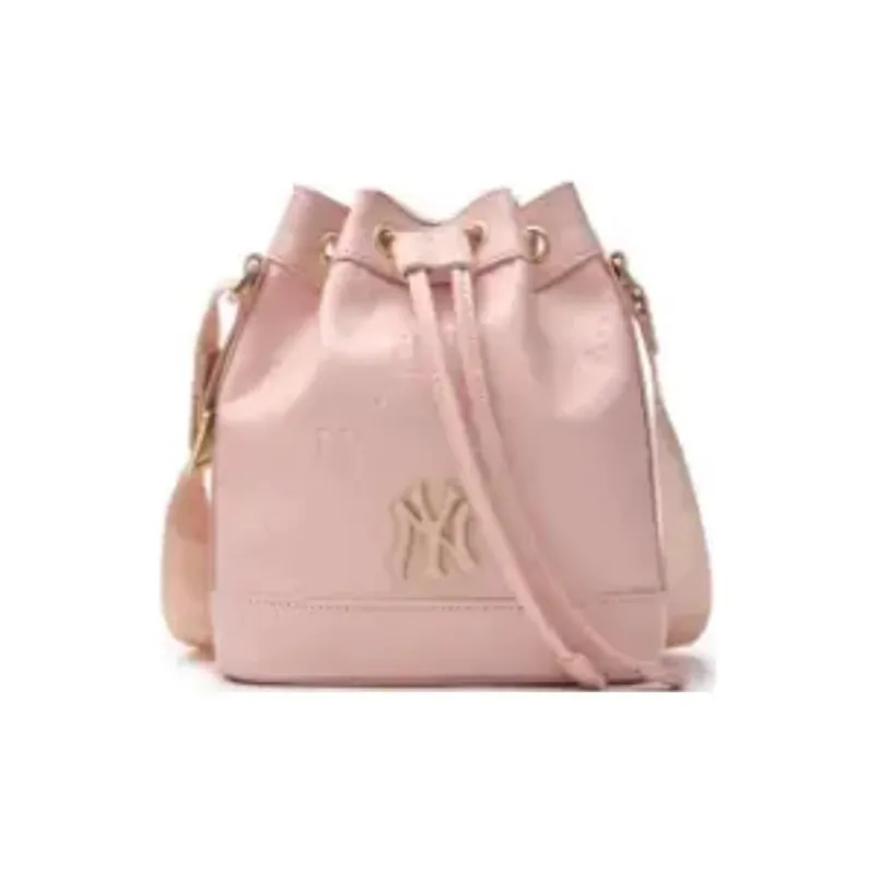 MLB Blended Material Bucket Bags Crossbody Bag, Shoulder Bag Regular Women's White-0