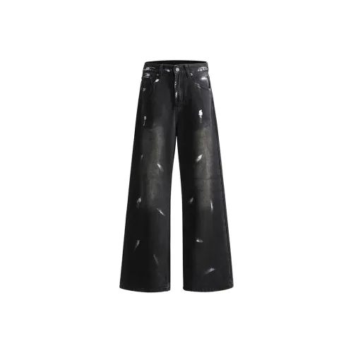 MJB Jeans Women's Dirty Dyed Black