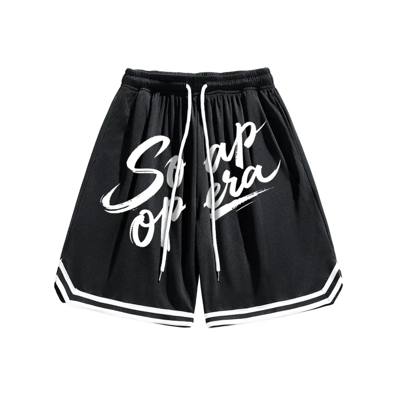 SOAP OPERA Basketball Shorts Unisex-10
