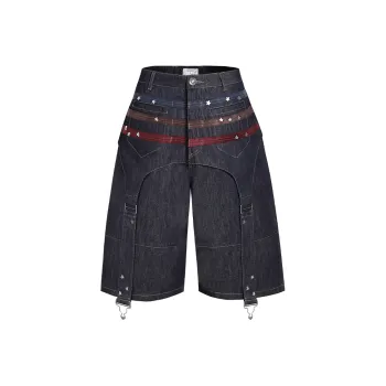 DND4DES Denim Shorts Unisex Original Denim