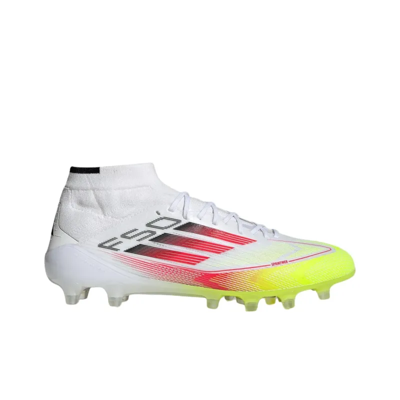 Adidas F50 ELITE Soccer Shoes Women's White Red Yellow-1