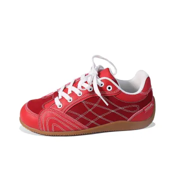 BPLB Low Top Casual Shoes Unisex Red