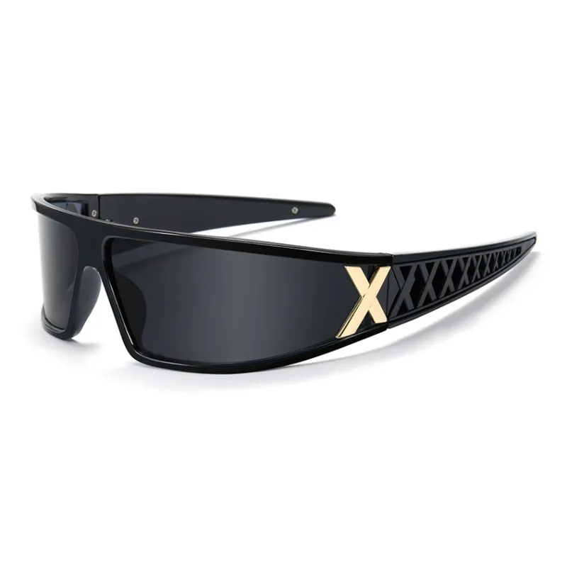 CYXUS PC Irregular Shape Sunglasses Women's-0