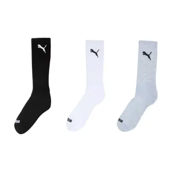 PUMA Half Terry Knee High Socks Men's 3 Pack Mixed Color