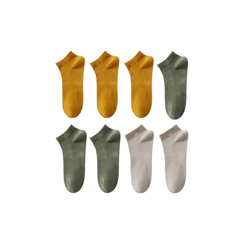 Herbal Primer No Show Socks Men's Combo Set-17