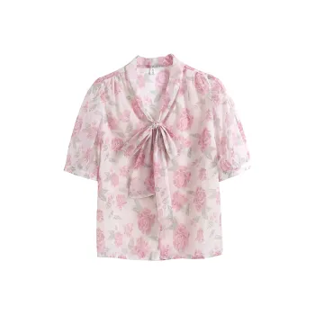 OZVO Shirts Women's Pink
