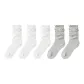 [5 Pack]White 3+Light Gray 2