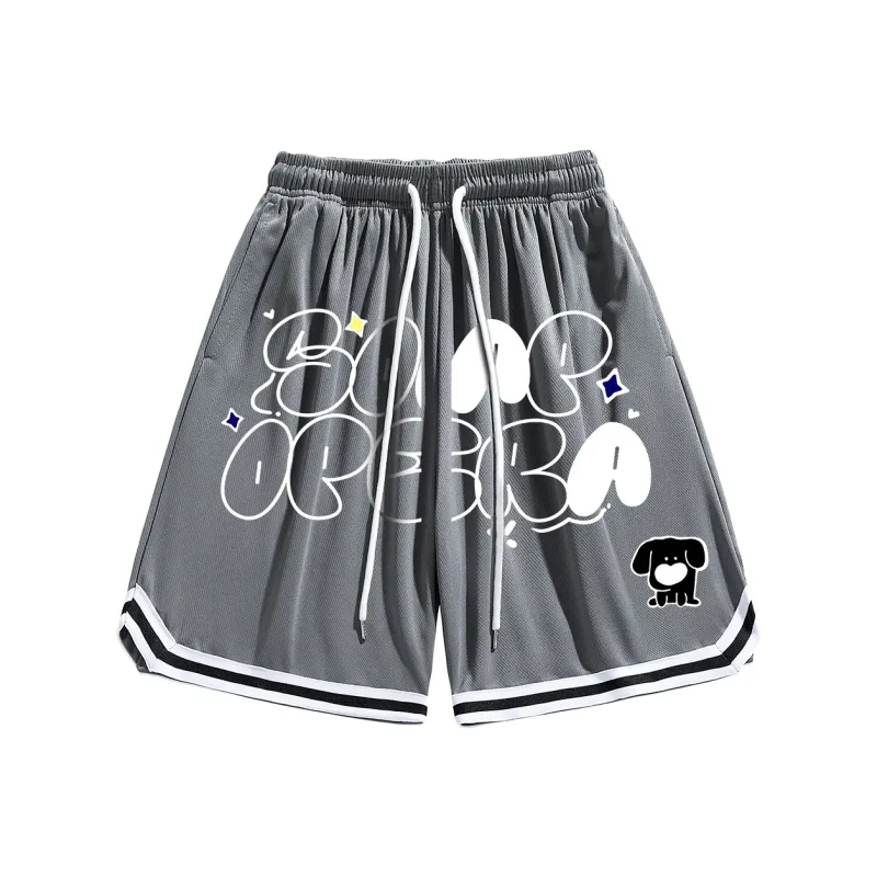SOAP OPERA Basketball Shorts Unisex-15