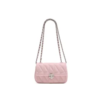 Jade En Plus PU Handbag, Shoulder Bag Medium Size Women's Rose Pink/Mint Green/Gardenia White/Frosted Black