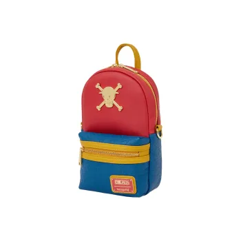 Loungefly Artificial Leather Shoulder Bag, Crossbody Bag Men's Red & Blue & Multicolor