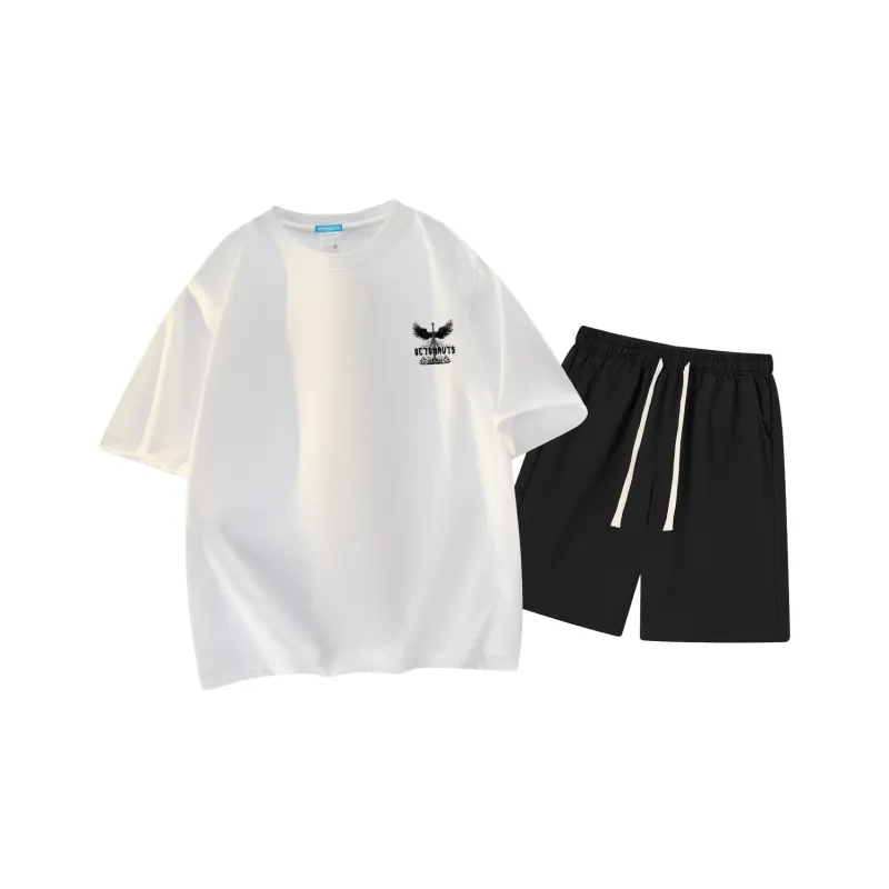 Small Columns Under The Sea Clothing Sets Unisex-1