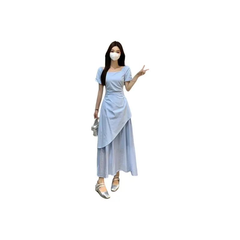 The Temptation Of The Muse Short Sleeved Dress Women's-0