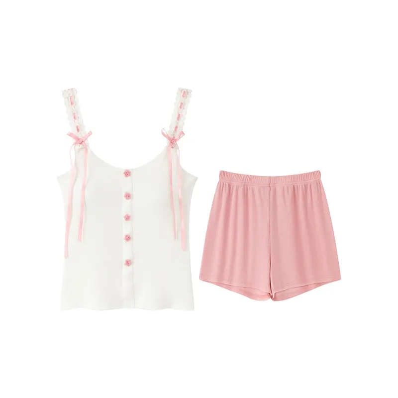 Pretty lady Women's Pajama Sets-0