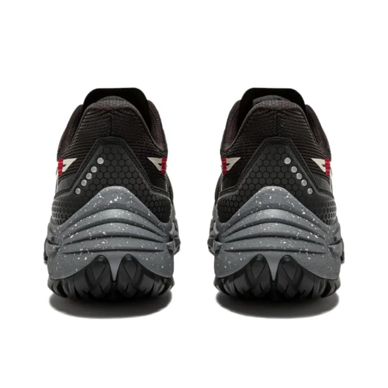 Diadora Anti Slip Wear Resistant Low Top Casual Running Shoes Unisex Black-3