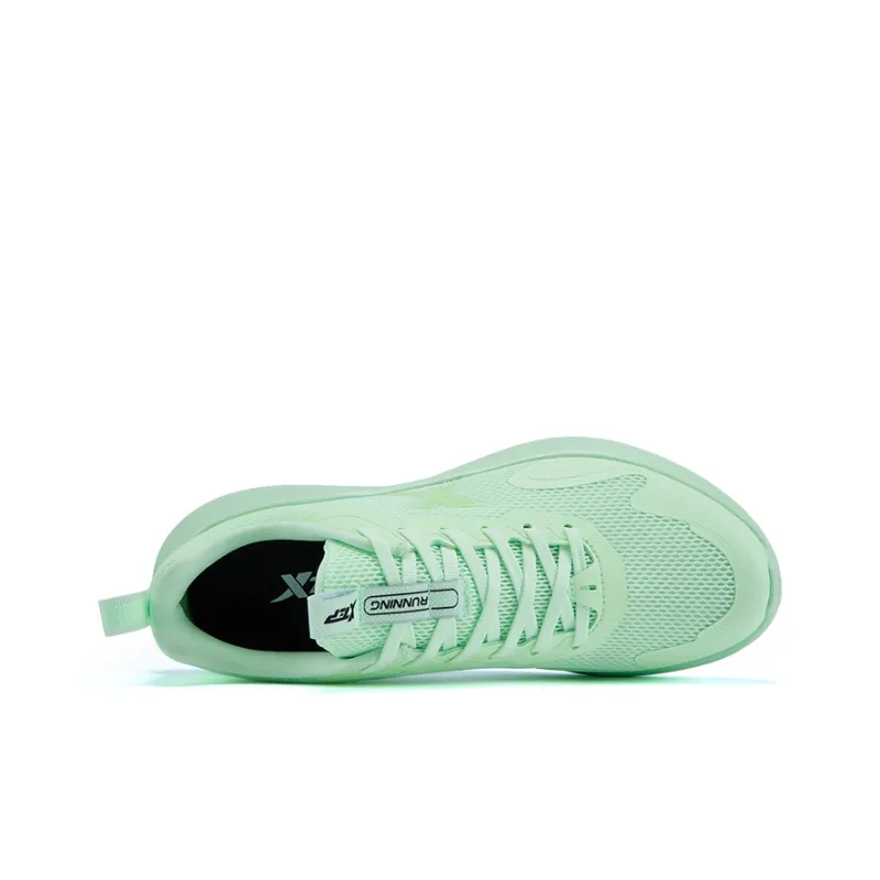 XTEP Running Shoes Men Low Top Neon Pink Green-2