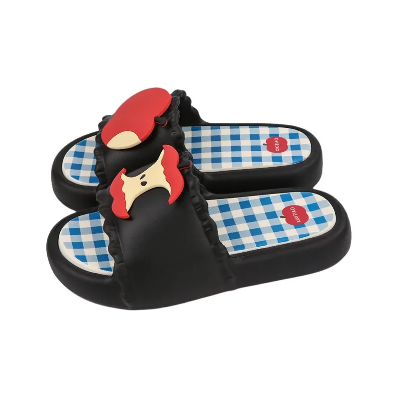 SHIGUDE Sandal Slippers Women's, Blue-9