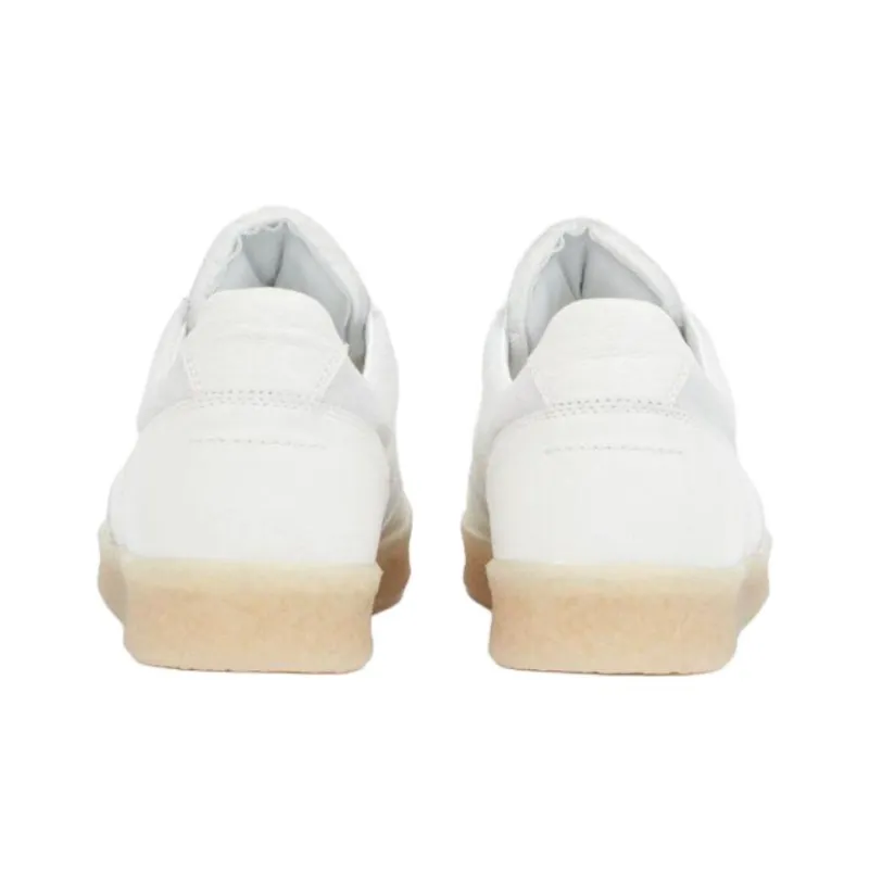 MM6 Maison Margiela 6 Court Low Top Skateboard Shoes Women's White-3