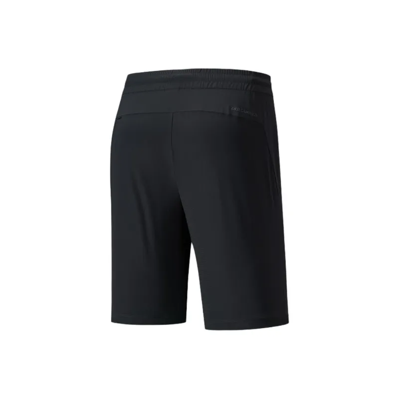 Anta Champion All Weather Series Casual Shorts Men's Basic Black-1