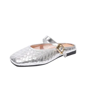 WUJI Slip Resistant Abrasion Resistant Closed Toe Slippers Women's