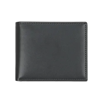 Yalu Cow Leather Wallet Regular Men's Black/Brown/Coffee