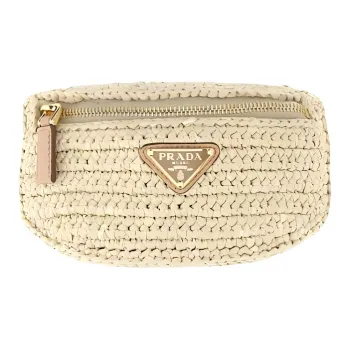 PRADA Viscose Wallet Women's Beige