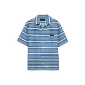 PRADA Shirts Men Blue