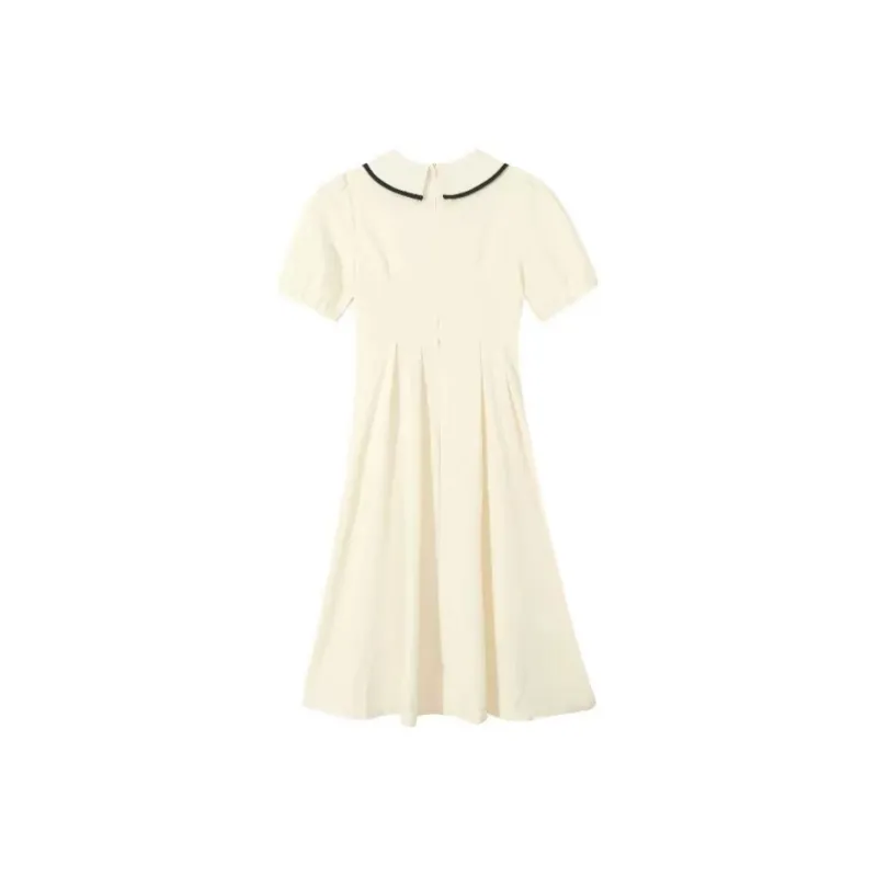 Mu Xiao Xin Short Sleeved Dress Women's-1