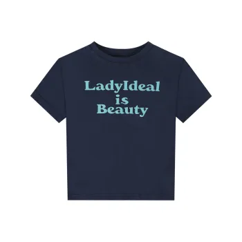 LADY IDEAL Set in Sleeve T Shirt Women's