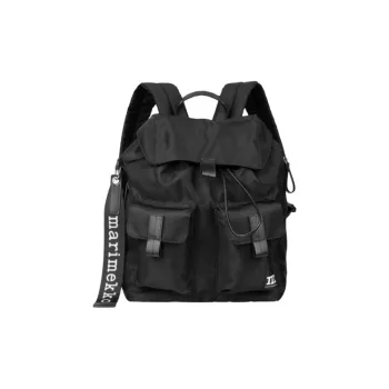 Marimekko Nylon Backpack Tubas Unisex Black