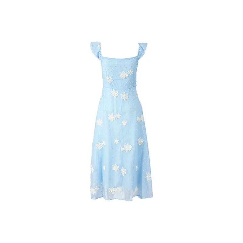 GUOZHEN Short Sleeved Dress Women's-1