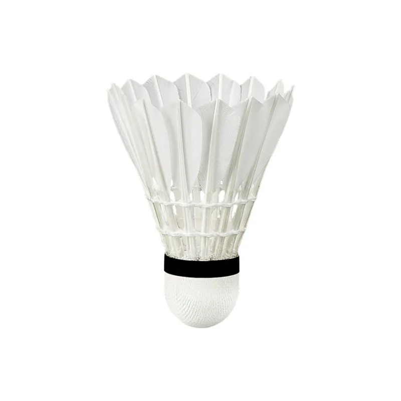 KUMPOO Feather Spirit X1 Goose Feather Shuttlecock 12 Pack Goose Feather Humped Goose Feather Shuttlecocks-4