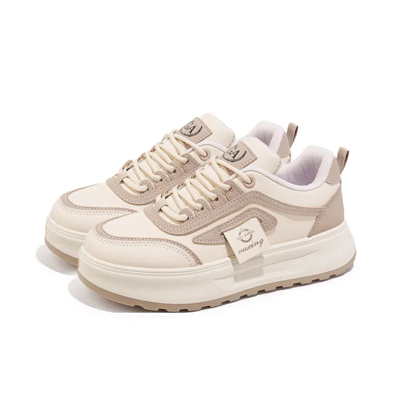 Gai Renpu Anti Slip And Wear Resistant Height Increasing Low Top Skateboard Shoes Women's-3