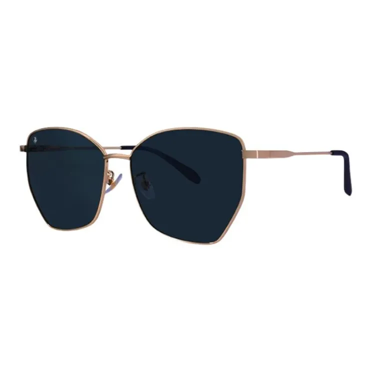 VEGOOS TR/Memory Plastic Plate And Metal Irregular Shape Sunglasses Women's Multicolor-2
