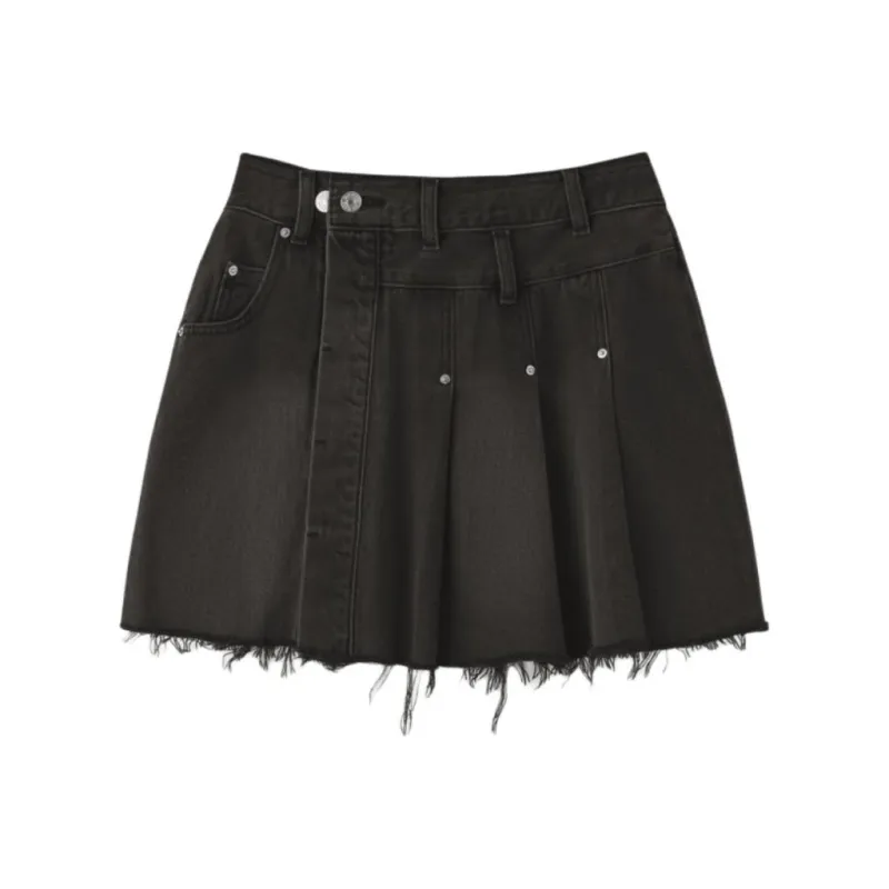 SLY Denim Short Skirts Women's-0