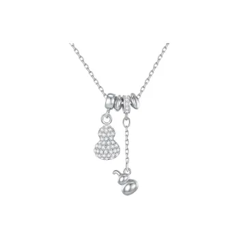 QIDUYINSHI S925 Silver Necklaces Women's