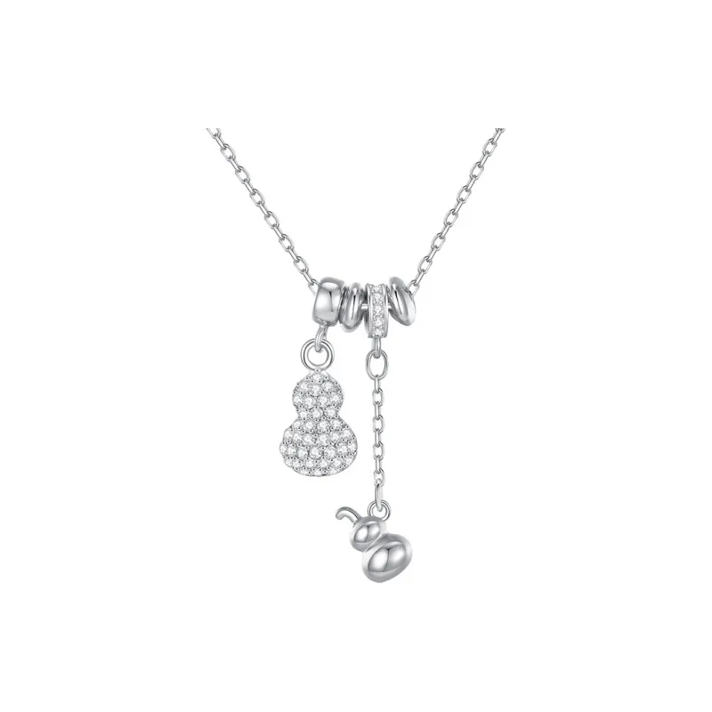 QIDUYINSHI S925 Silver Necklaces Women's-0