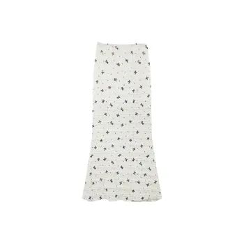 SISC Casual Long Skirts Women's White