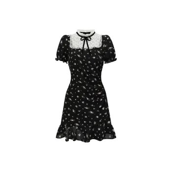 Mu Xiao Xin Short Sleeved Dress Women's