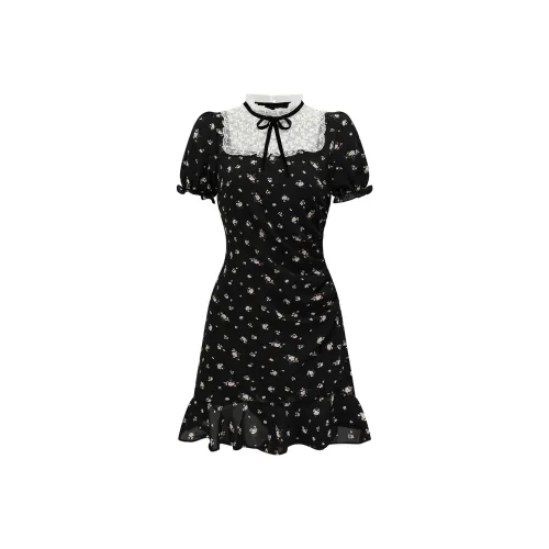 Mu Xiao Xin Short Sleeved Dress Women's